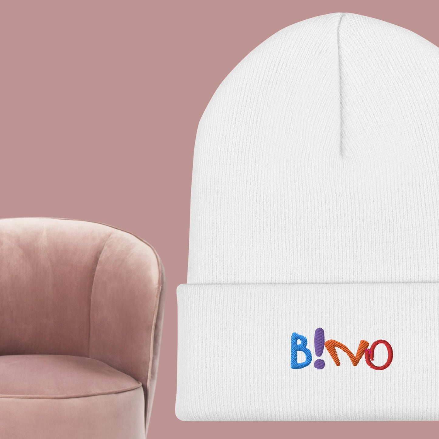 B!no Gorro con borde vuelto