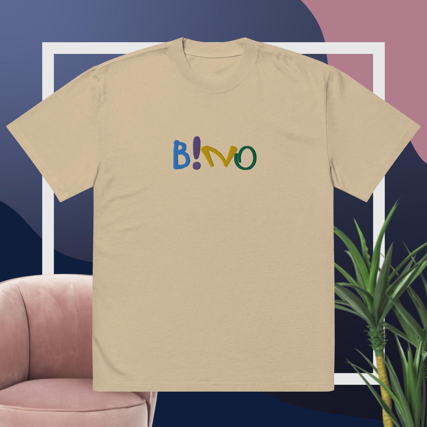 Oversized Bino faded t-shirt