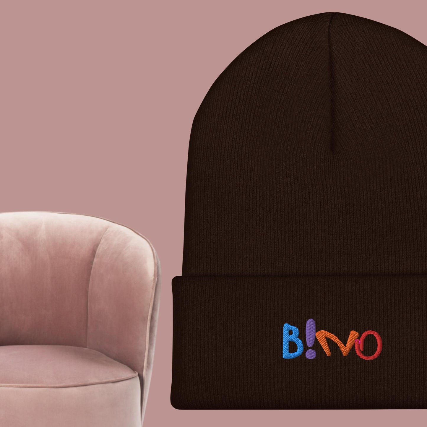 B!no Gorro con borde vuelto