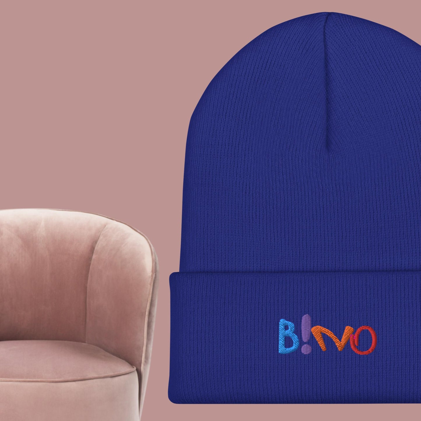 B!no Gorro con borde vuelto