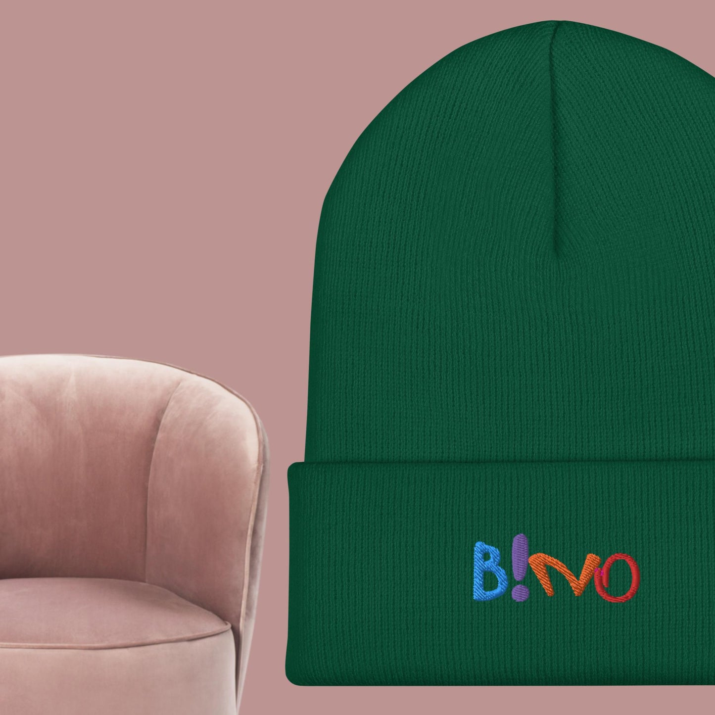 B!no Gorro con borde vuelto