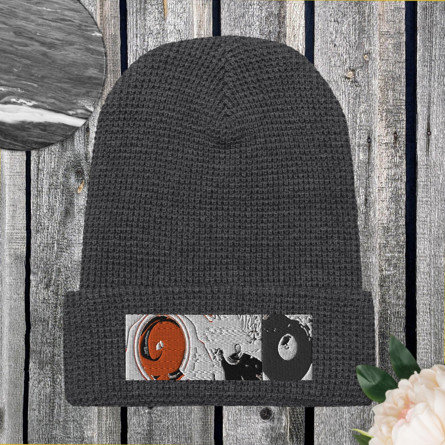 Bino "Face" 8 Ball Waffle beanie